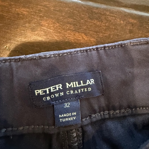 Peter Millar Men's Size 32 Navy Delvin Five-Pocket Pant MSRP $245 - Picture 5 of 8